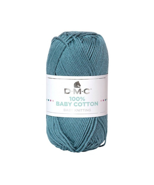 DMC Baby Cotton 100% cotone 50 g ~ 106 m Azzurro Polvere 750