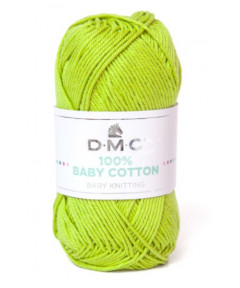 DMC Baby Cotton 100% cotone 50 g ~ 106 m Colore Pistacchio 752