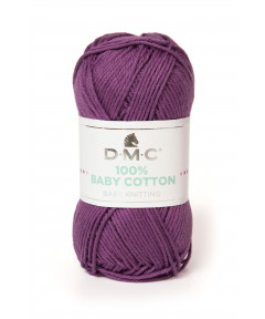 DMC Baby Cotton 100% cotone 50 g ~ 106 m Colore Viola 756