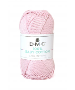 DMC Baby Cotton 100% cotone 50 g ~ 106 m Rosa 760