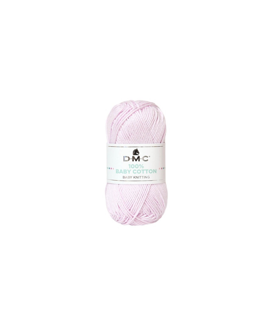 DMC Baby Cotton 100% cotone 50 g ~ 106 m Lilla 766