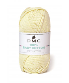 DMC Baby Cotton 100% cotone 50 g ~ 106 m Gialo Canarino 770