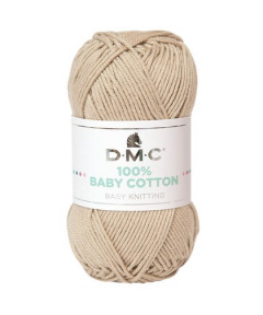 DMC Baby Cotton 100% cotone 50 g ~ 106 m Nocciola 773