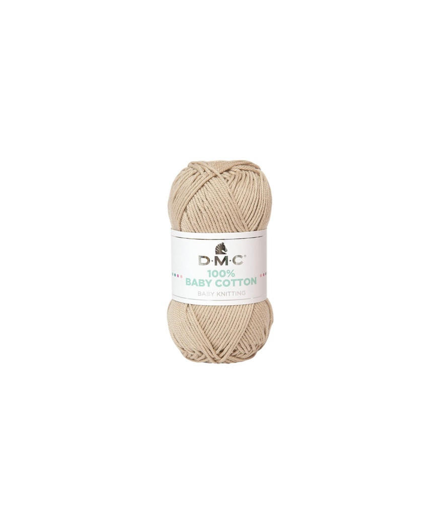 DMC Baby Cotton 100% cotone 50 g ~ 106 m Nocciola 773