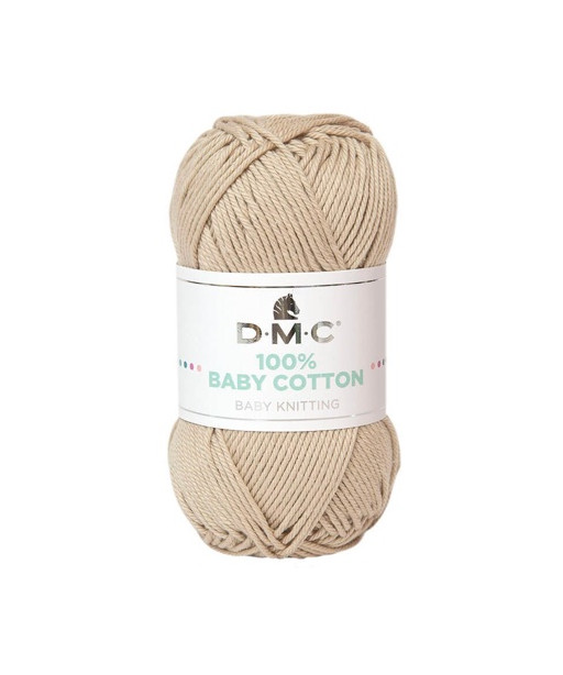 DMC Baby Cotton 100% cotone 50 g ~ 106 m Nocciola 773