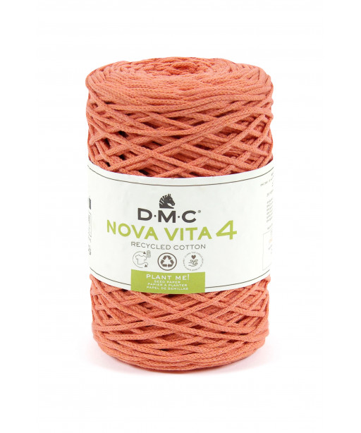 Fialto Nova Vita 4-Uncientto Maglia e Macramè 250gr 200mt-ferri consigliati n°4-Colore Arancio