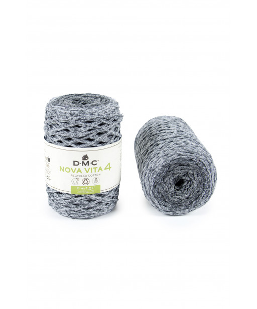 Fialto Nova Vita 4-Uncientto Maglia e Macramè 250gr 200mt-ferri consigliati n°4 -Colore Mix Grigio