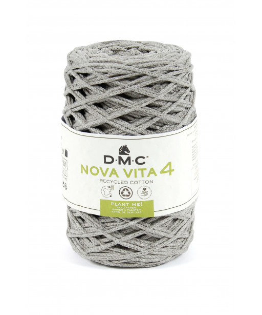 Fialto Nova Vita 4-Uncientto Maglia e Macramè 250gr 200mt-ferri consigliati n°4-Colore Tortora