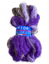 Filato 9109 BBB 100gr 15mt-Tubolare Ideale per Collane o Colli Bijoux-Colore Viola Mix