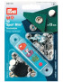 Bottoni automatici a pressione Sport & Camping argento 15mm