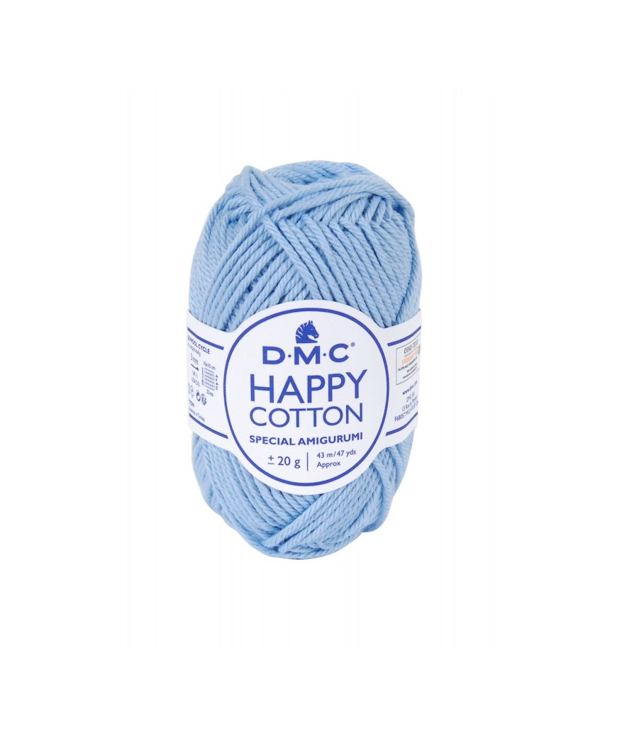 100% Cotone Happy DMC Special Amigurumi col Azzurro 751