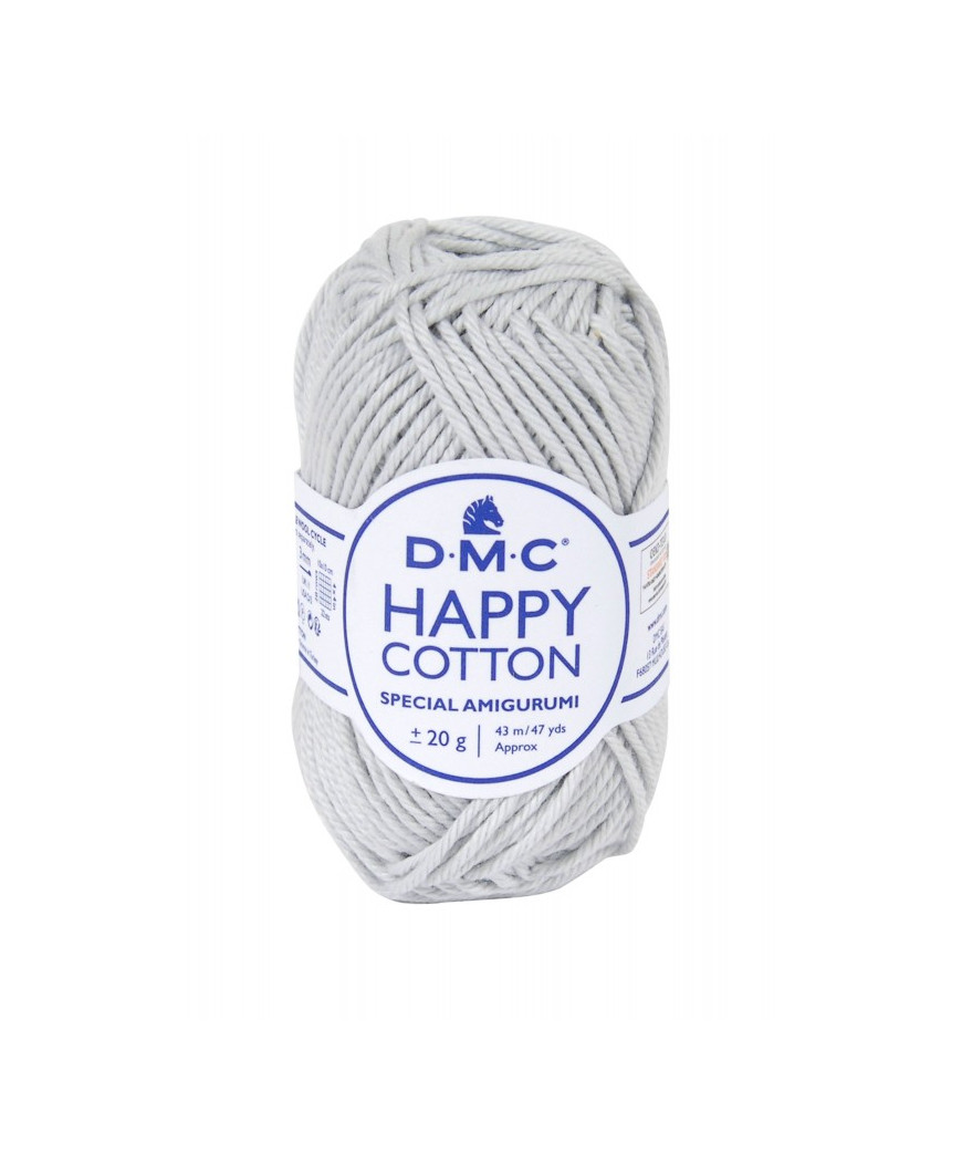 100% Cotone Happy DMC Special Amigurumi col Grigio Ch 757