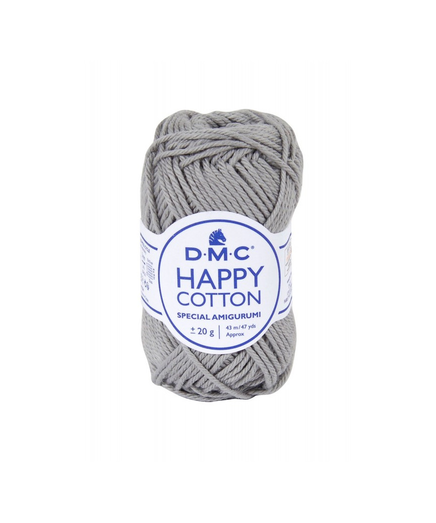 100% Cotone Happy DMC Special Amigurumi col Grigio Ch 759