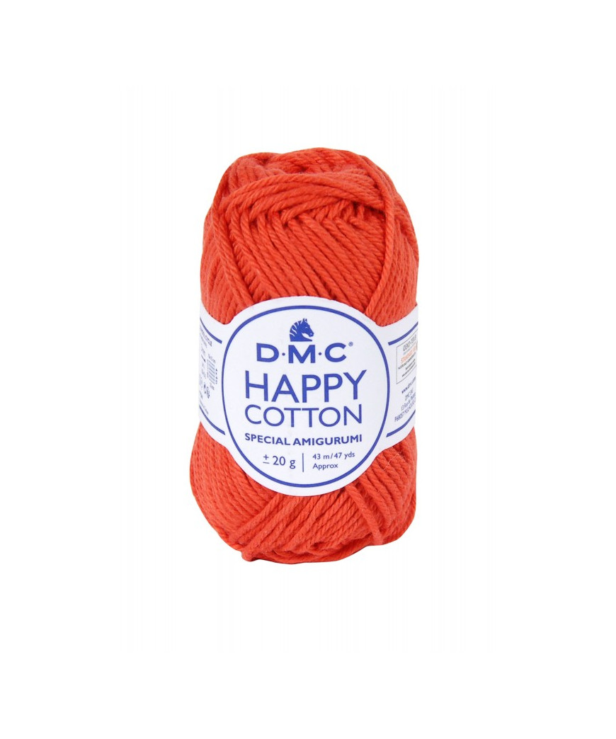 100% Cotone Happy DMC Special Amigurumi col Arancio 790