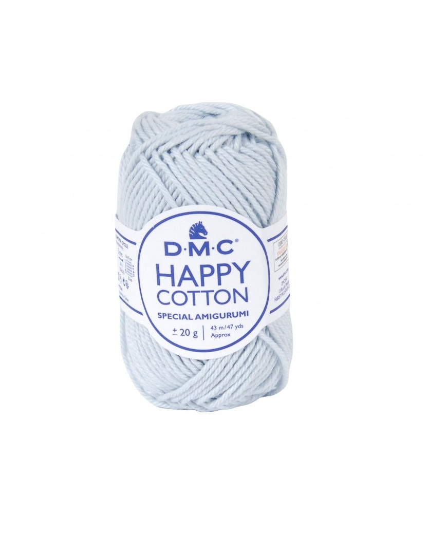 100% Cotone Happy DMC Special Amigurumi col Grigio Perla 796