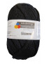 Fomitolo lana lizanne 50gr, 50Lana Vergine-50Poliacrilico Colore Nero n°99