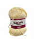 Gomitolo cotone Puppetes LYRIC, 100% cotone 50gr, crema n° 05006