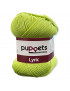 Gomitolo cotone Puppetes LYRIC, 100% cotone 50gr, verde mela n° 05090