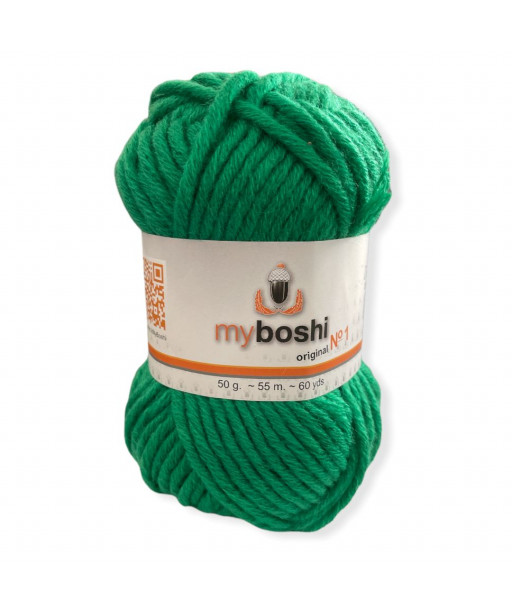 Gomitolo lana Myboshi 50gr, verde n°122