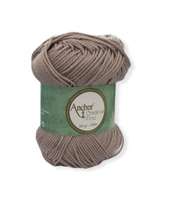 Gomitolo Cotone Anchor Creativa Fino 100%cotone 50gr, metallo n°406