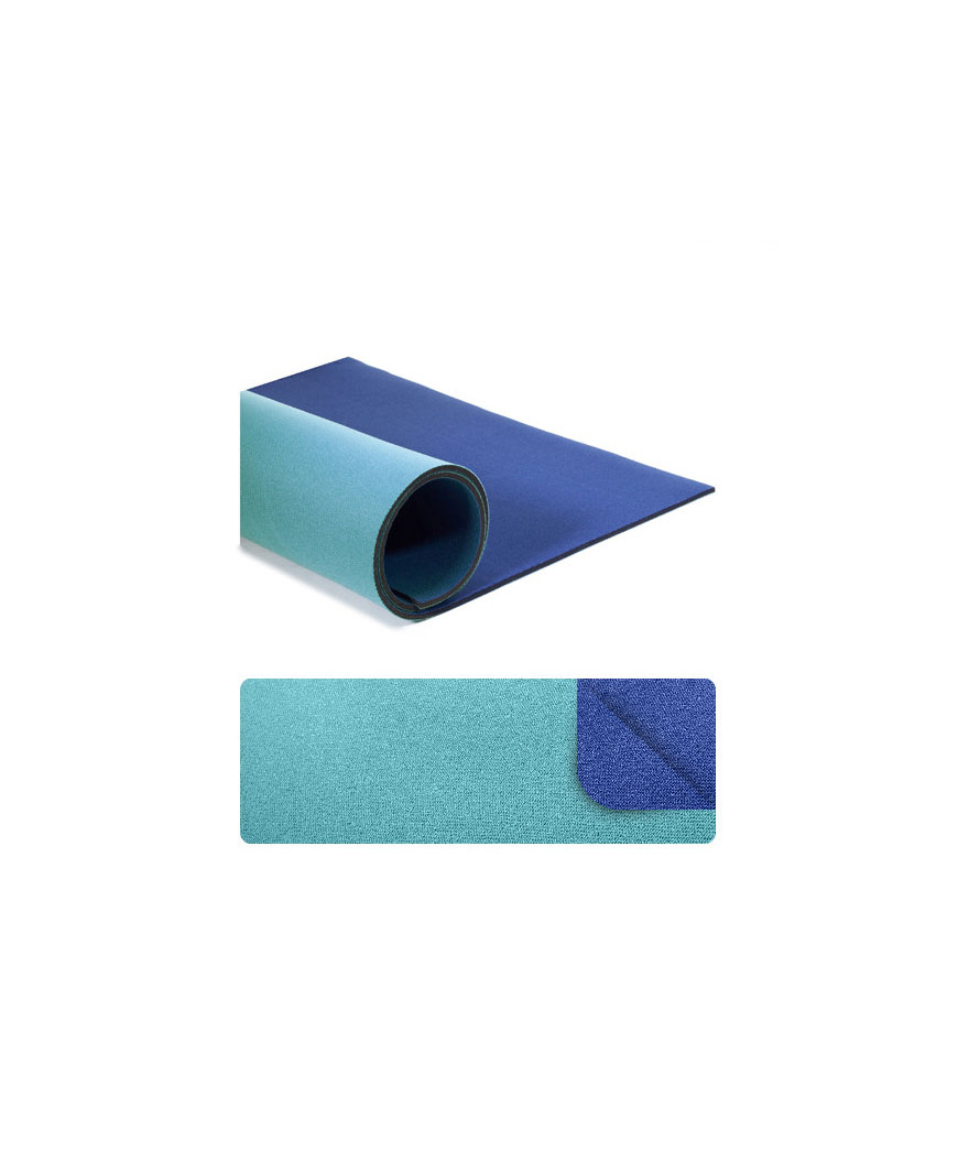 Neoprene al Metraggio Misura H130X50cm Spessore mm 3 Colore Turchese/Blu n°19