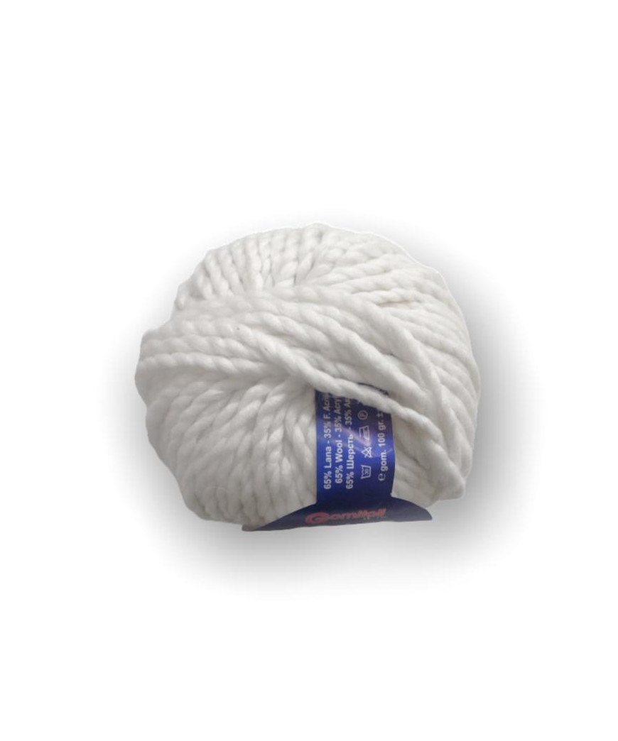 Gomitolo lana Grace 100gr BIANCO N°500