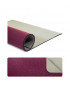 Foglio di Neoprene misura cm. 45x65 e spessore 3 mm circa, bicolore Grigio/Bordeaux n°15