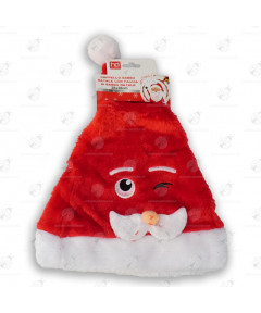 Cappello Babbo Natale con Faccina