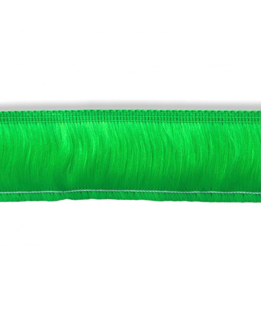 Passamaneria Frange Lux mm 50 verde evidenziatore