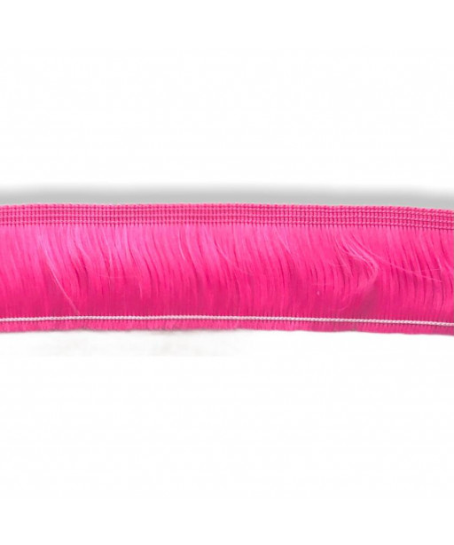 Passamaneria Frange Lux mm 50 rosa evidenziatore