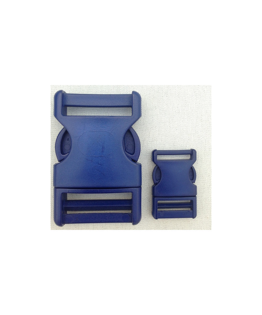 FIBBIA PVC BLU