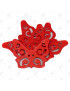 Stock Bottoni a Farfalla Rossa "FavouriteFindings"