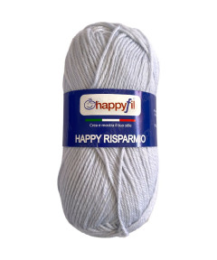 Filato Happy Risparmio 50 Gr-125mt Colore Azzurro Chiaro  n° 596