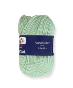 Filato HAPPY SPECIAL 60%lana - 40% acrilico VERDE BABY COL N°598