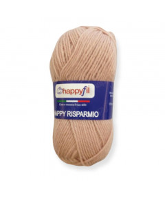 Filato Happy Risparmio 50 Gr-125mt Colore Beige n° 608