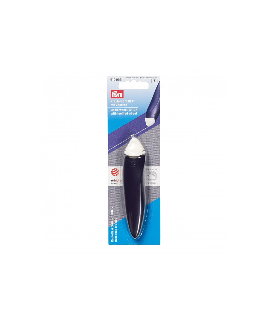 Rotella Per Sarti Stick Bianco Con Rotella Dentata