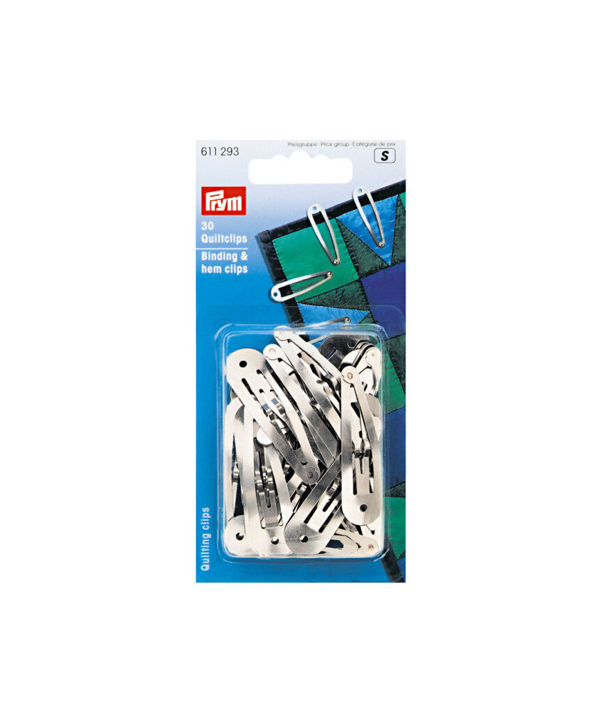 Clips per bordi e orli PRYM 30pz