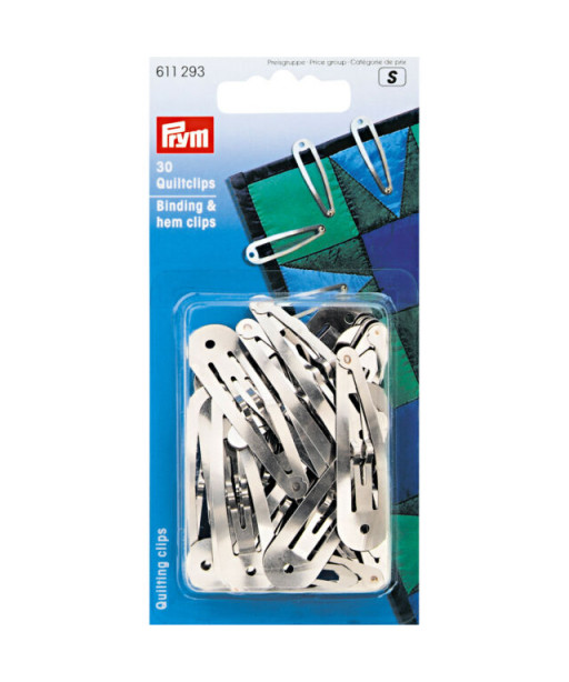 Clips per bordi e orli PRYM 30pz