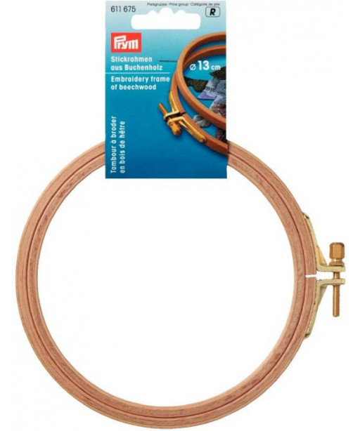 Telaio Per Ricamo Prym  in legno rotondo Ø13cm