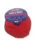 Gomitolo cotone Lino 50gr, rosso n° 28