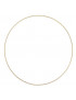 Cerchio in metallo per ricamo e acchiappasogni Colore Oro Diametro cm 15
