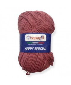 Filato HAPPY SPECIAL 60%lana - 40% acrilico MALVA COL N°660