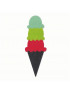 Fustella Sizzix Per Big Shot Cono Gelato