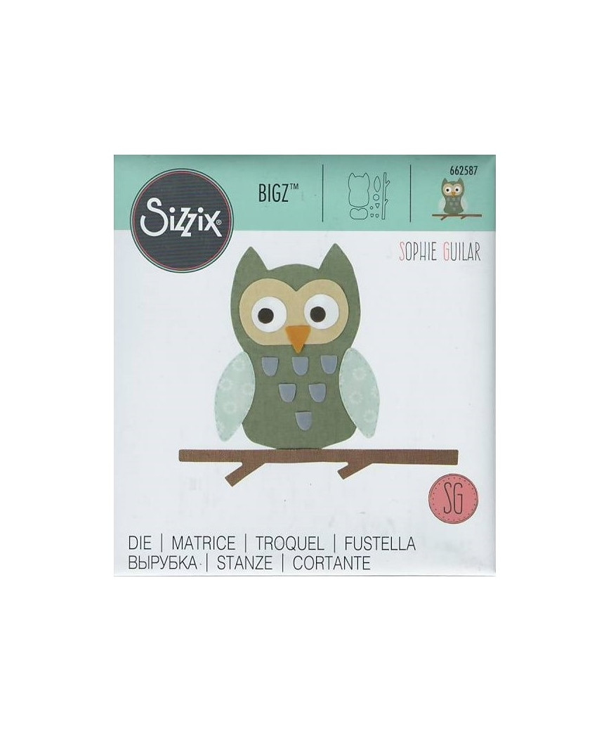 Fustella Sizzix Per Big Shot Gufo
