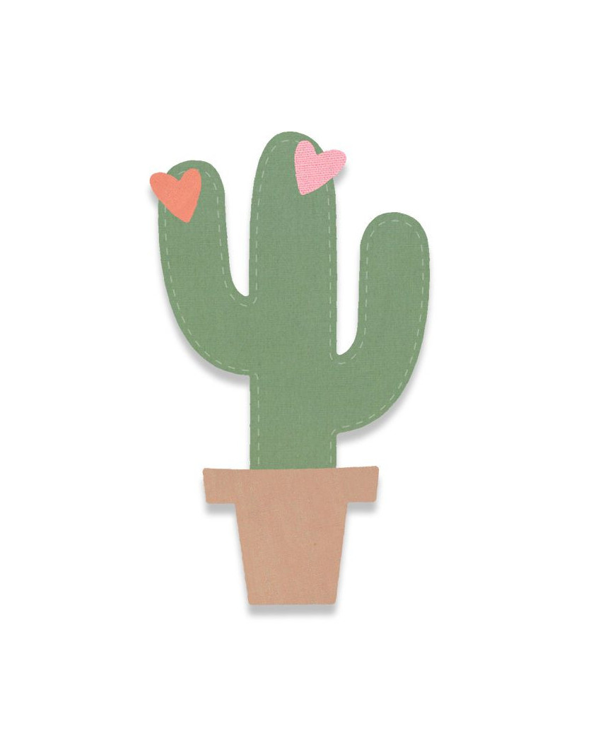 Fustella Per Big Shot Sizzix Bigz Cactus