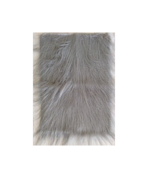 Barba Gnomi Sintetica Peluche Pelo Lungo Misura cm 25x35 4 Grigio