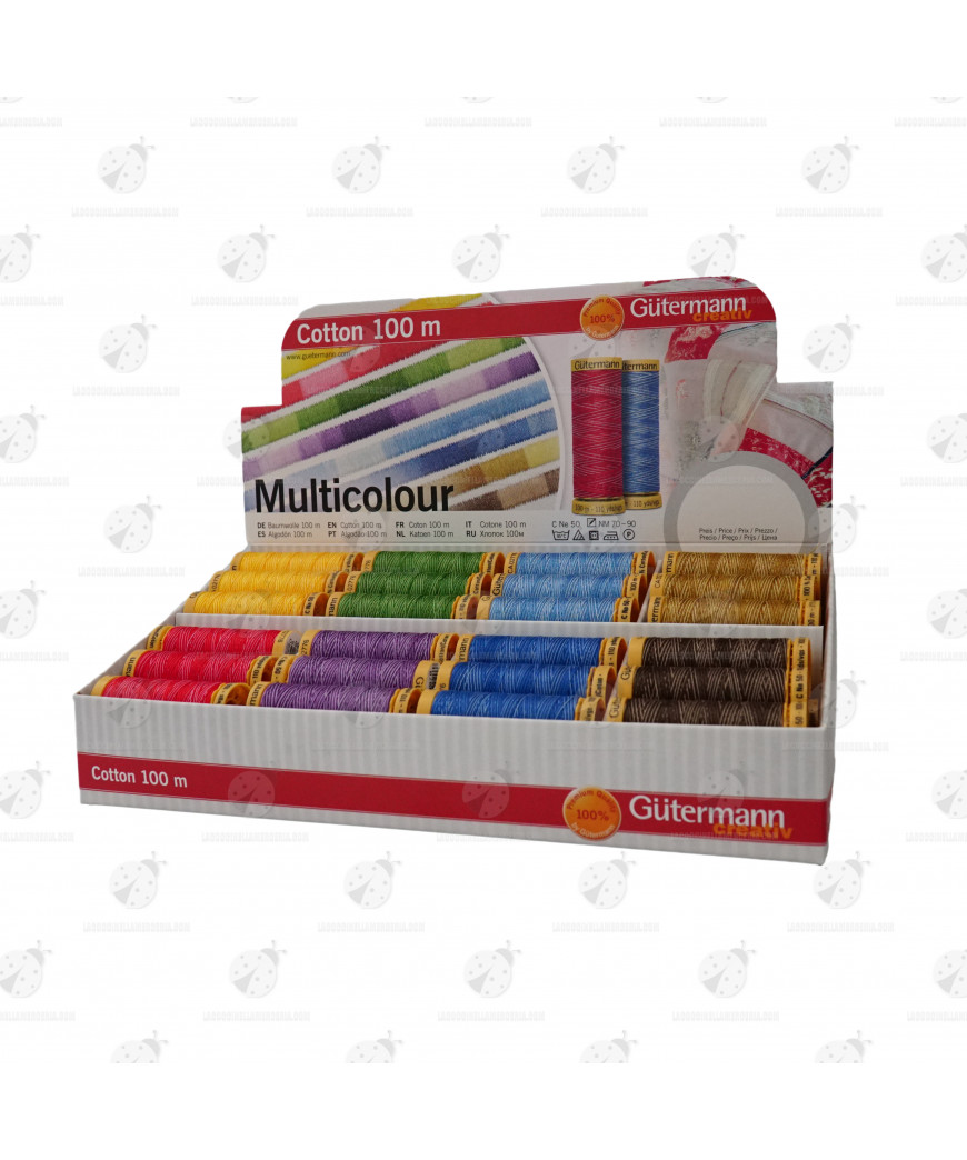 Filo Cucito Gutermann Creative Multicolour Cotton 50 m100