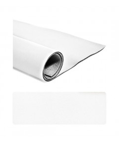 Neoprene al Metraggio Misura H130X50cm Spessore mm 3 Colore Bianco/Bianco n°2