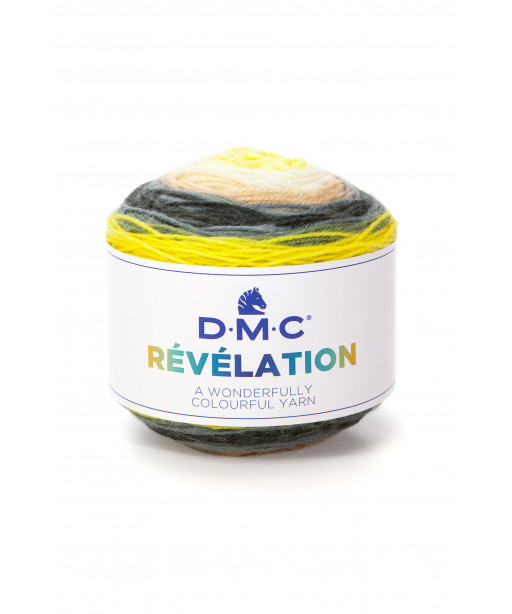 Gomitoli Lana DMC Révélation 150 gr-520mt  Mix Color n°206