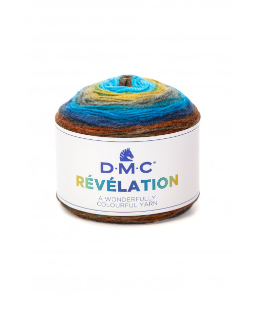 Gomitoli Lana DMC Révélation 150 gr-520mt  Mix Color n°208